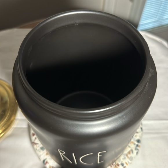 Rae Dunn Large Rice canister - Picture 8 of 9
